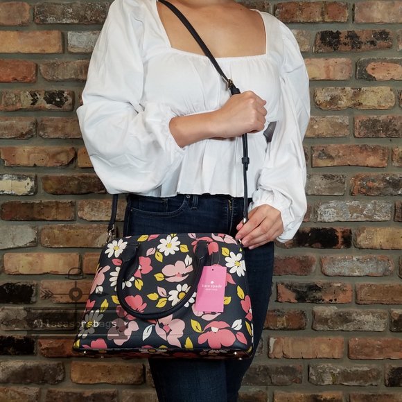 kate spade | Bags | Authentic Kate Spade Darcy Satchel Road  AUTHENTIC Kate Spade Darcy Satchel Road Trip Floral and Bifold Wallet FLORAL SET